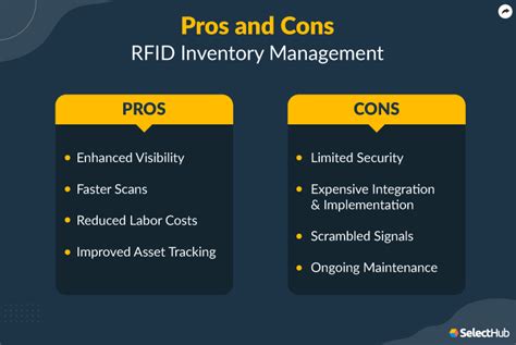 advantages and disadvantages of rfid based security system|rfid technology pros and cons.